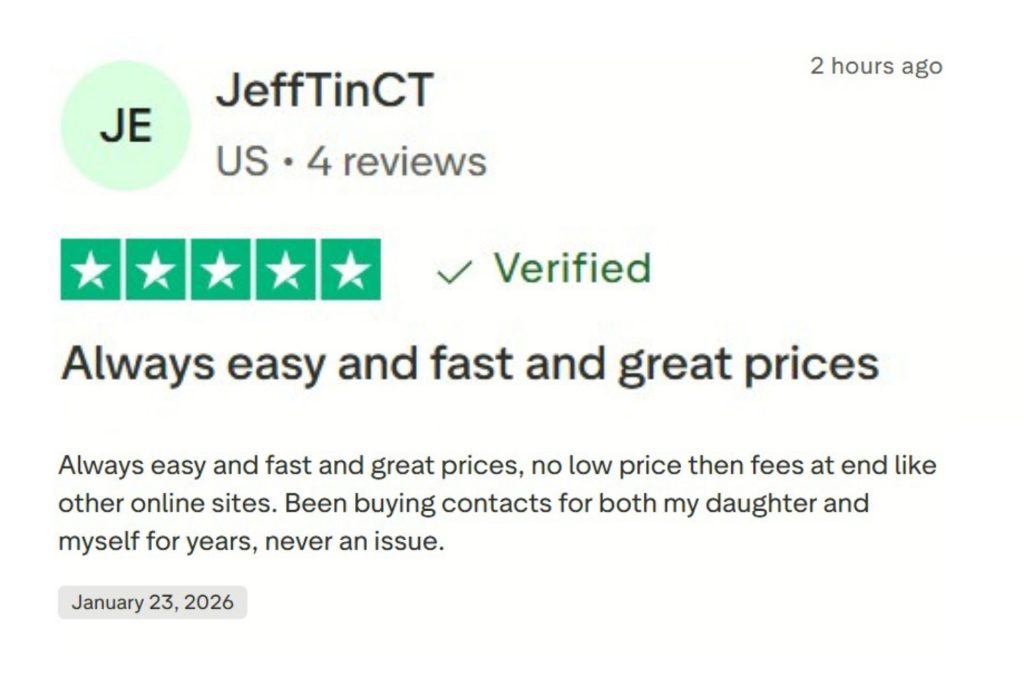 EZContacts customer review