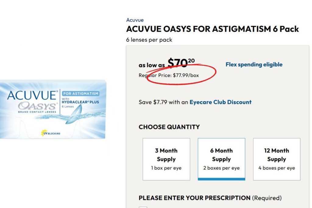 ACUVUE OASYS for Astigmatism at America's Best