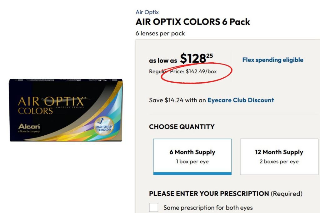 AIR OPTIX COLORS at America's Best