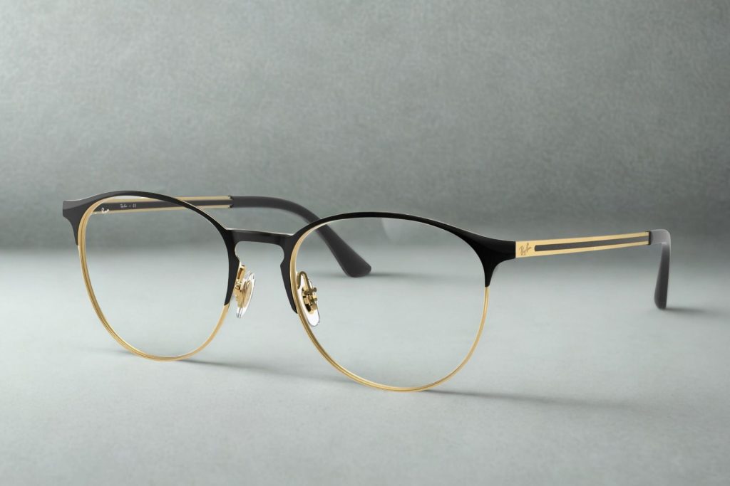 Ray-Ban RX6375 glasses featuring round frames