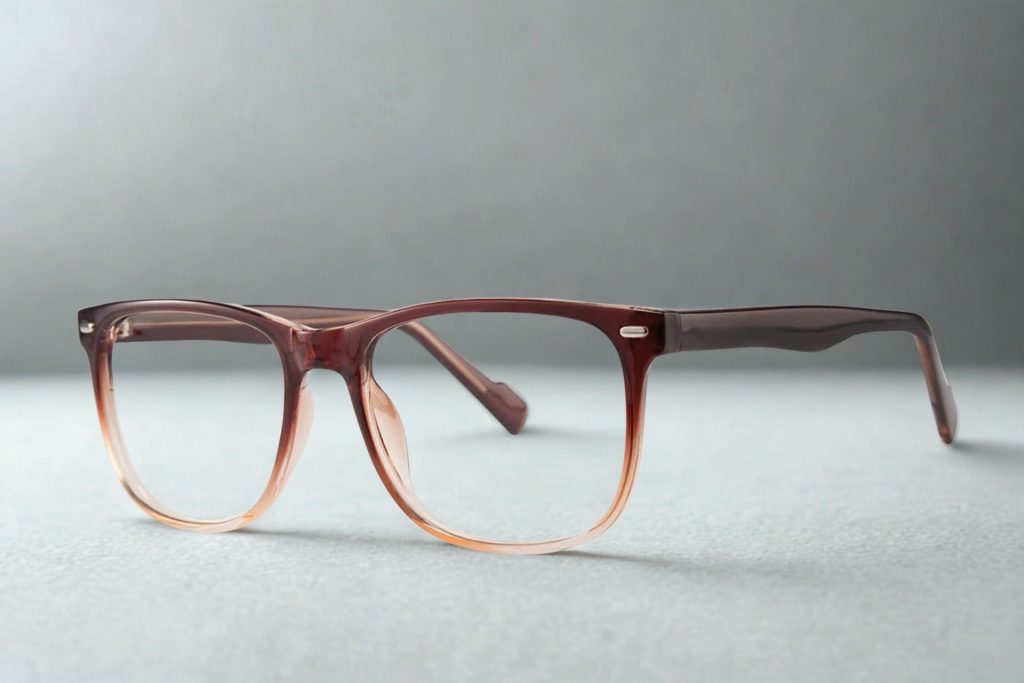 Wiliwili BRIAR glasses featuring brown frames