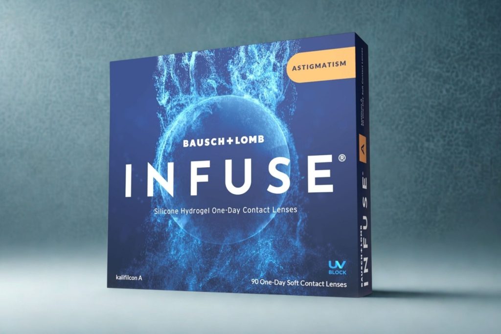 Box of Infuse Contact Lenses for astigmatism