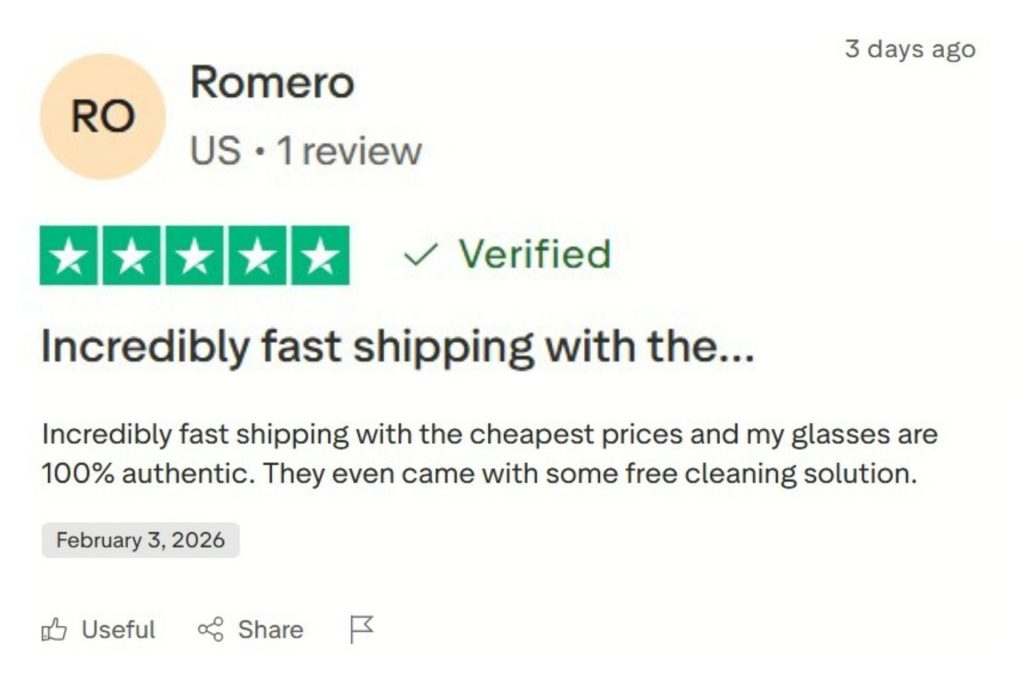 EZContacts TrustPilot review