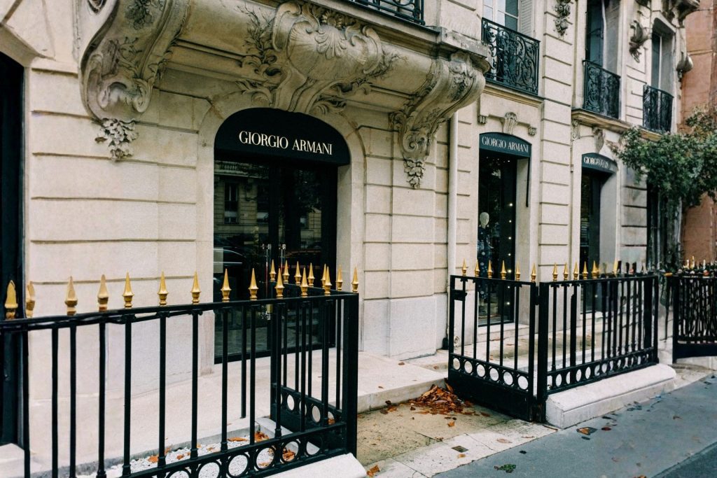 Giorgio Armani storefront
