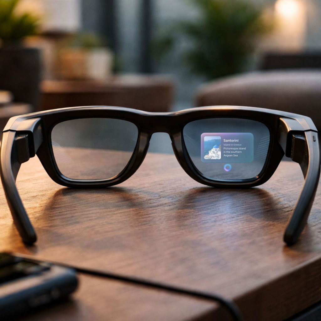 Ray-Ban Meta Glasses on a table