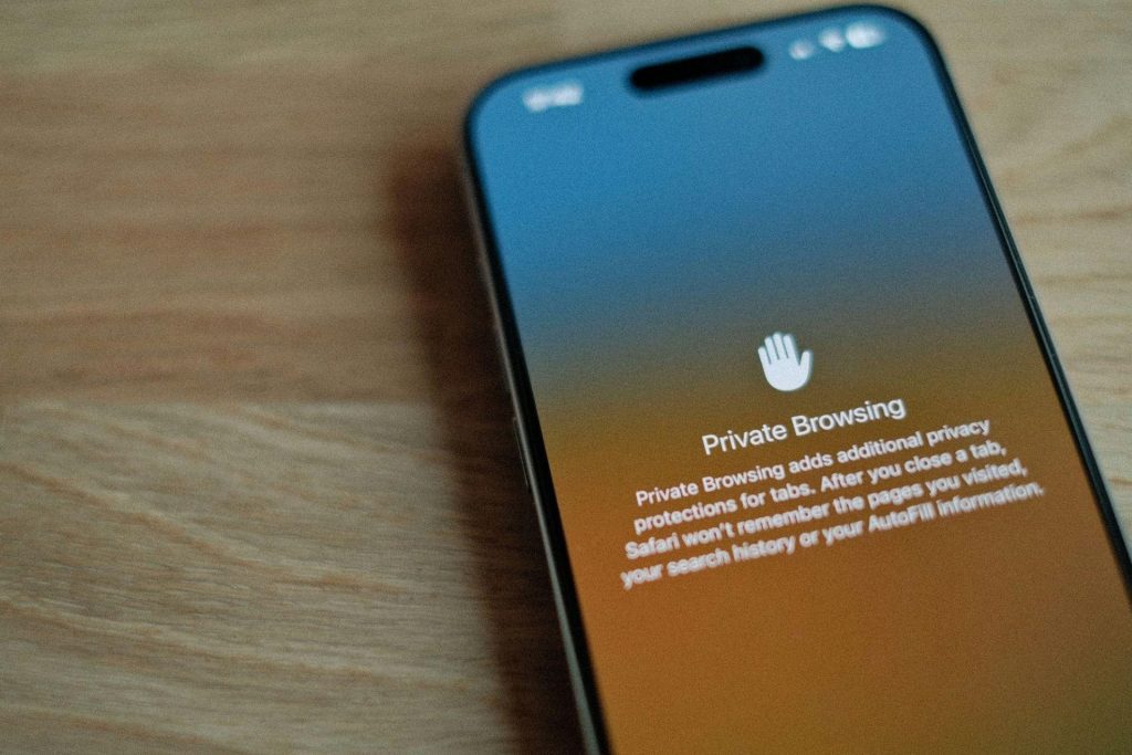 Privacy settings on iPhone 