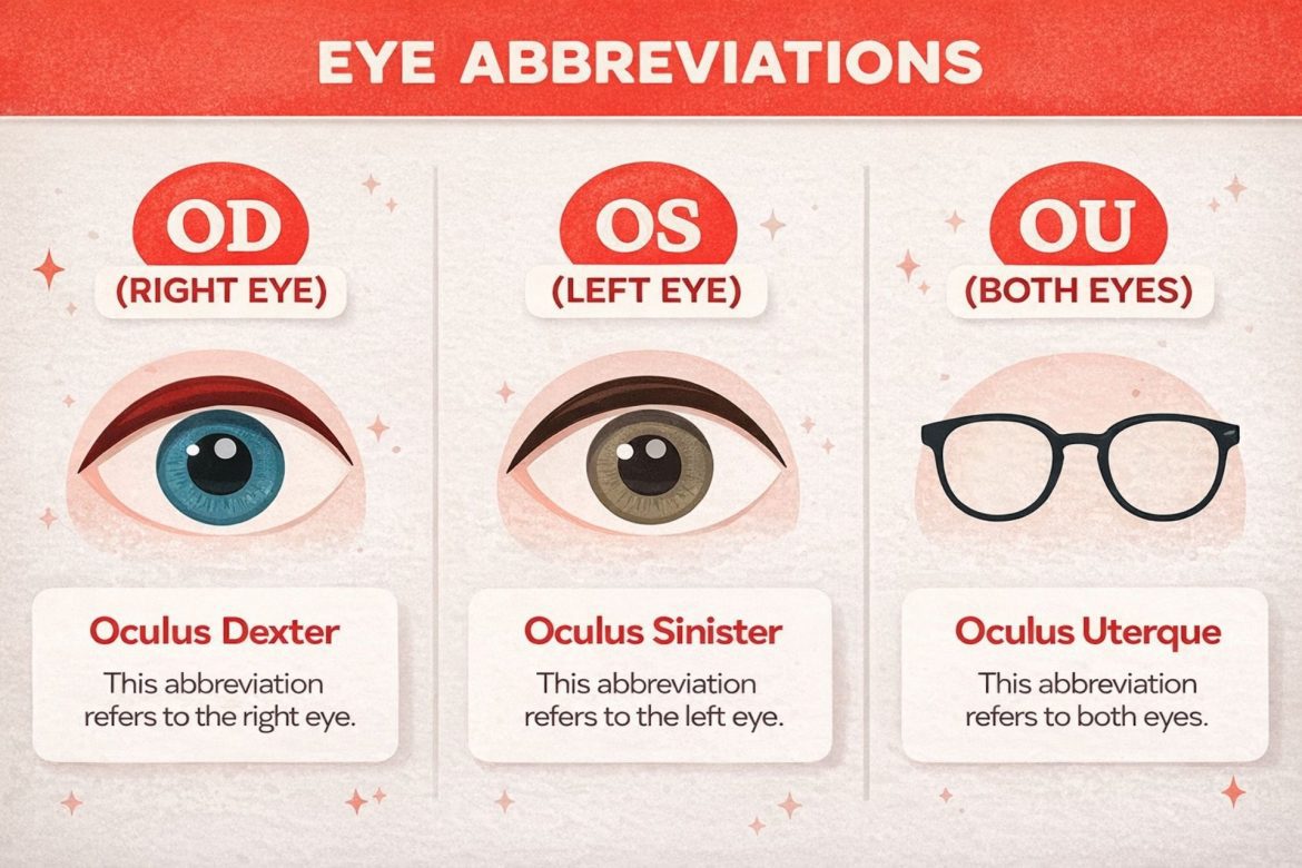 Symbol Using Od OD vs. OS: What Do They Mean? | EZOnTheEyes