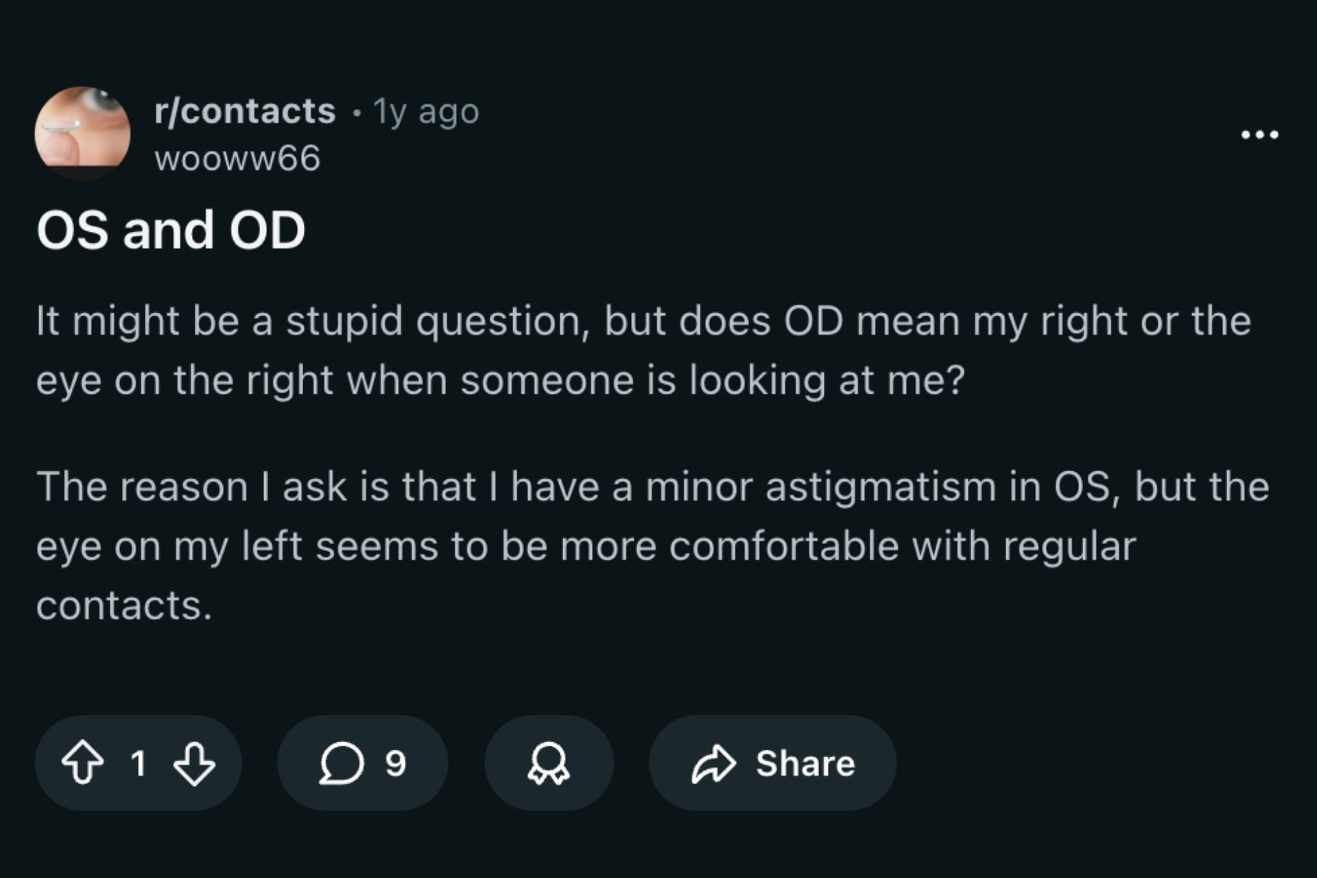 OD vs. OS: What Do They Mean? | EZOnTheEyes