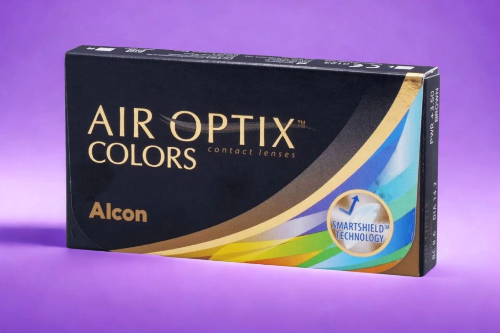 Box of AIR OPTIX COLORS