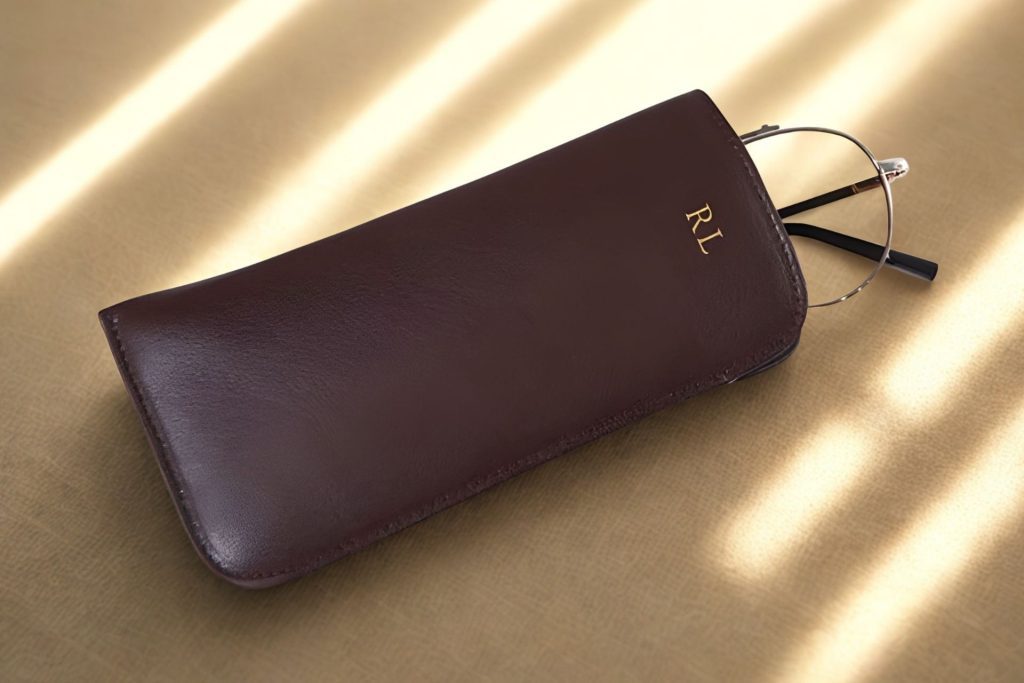 Leatherology soft eyeglass case