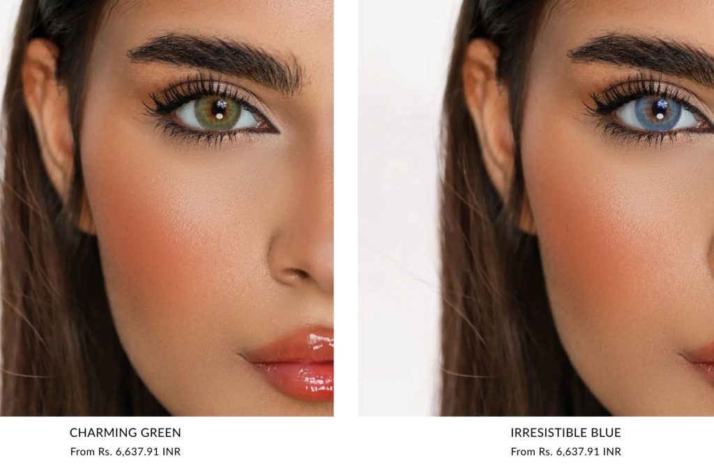 Two Color Options for Desio’s Colored Astigmatism Lenses
