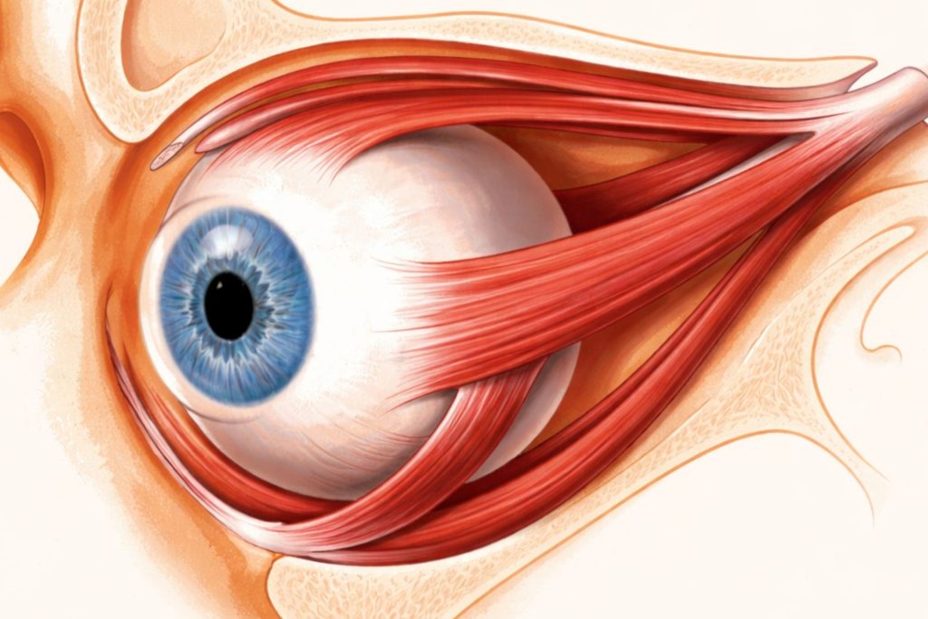 Illustration of an eyeball