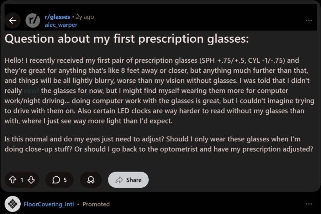 Reddit screenshot