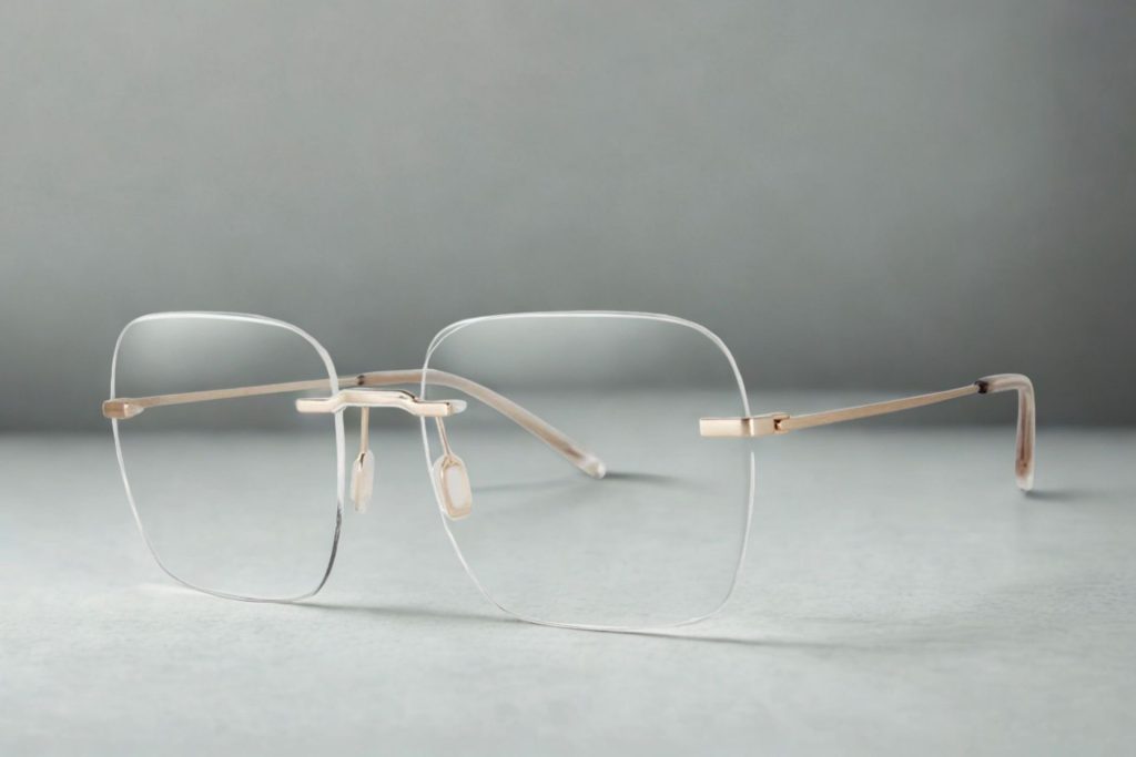 Paradigm Marvin oversized rimless glasses