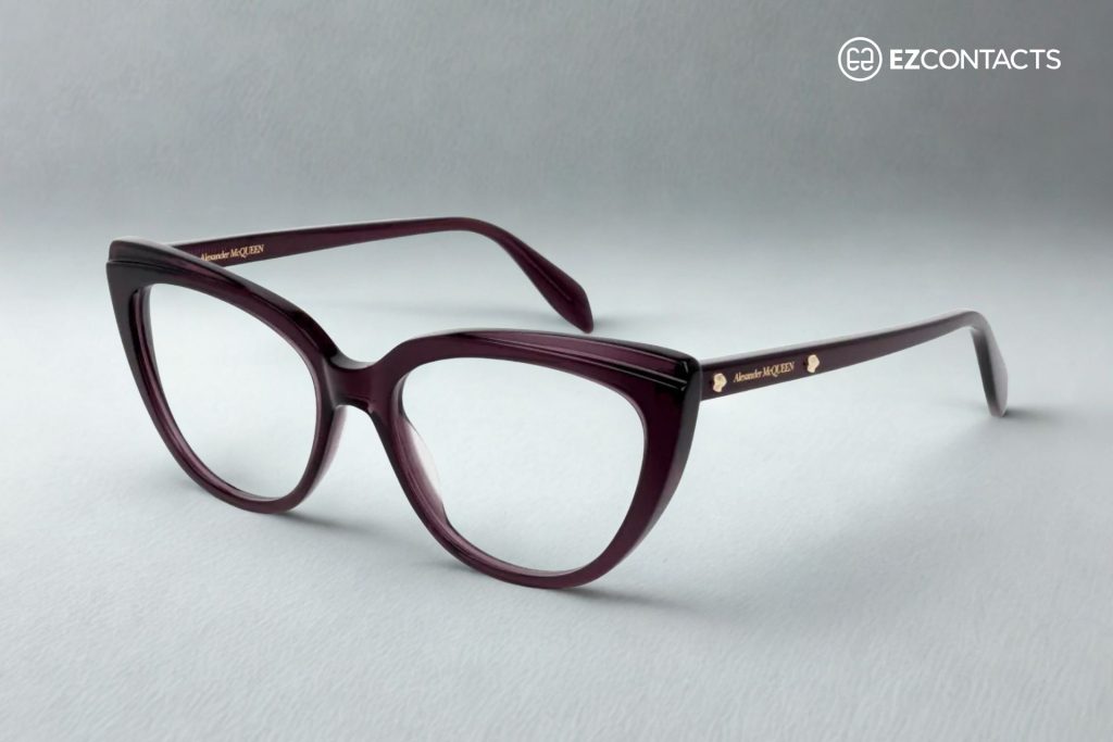 Cat-eye Alexander McQueen AM0253O glasses
