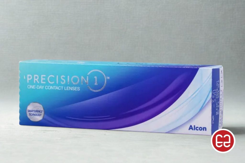 Box of Precision1 contact lenses