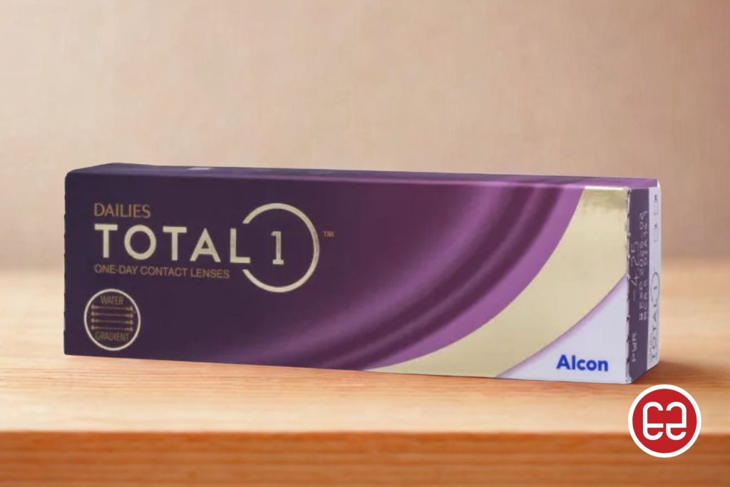 Box of TOTAL1 contact lenses