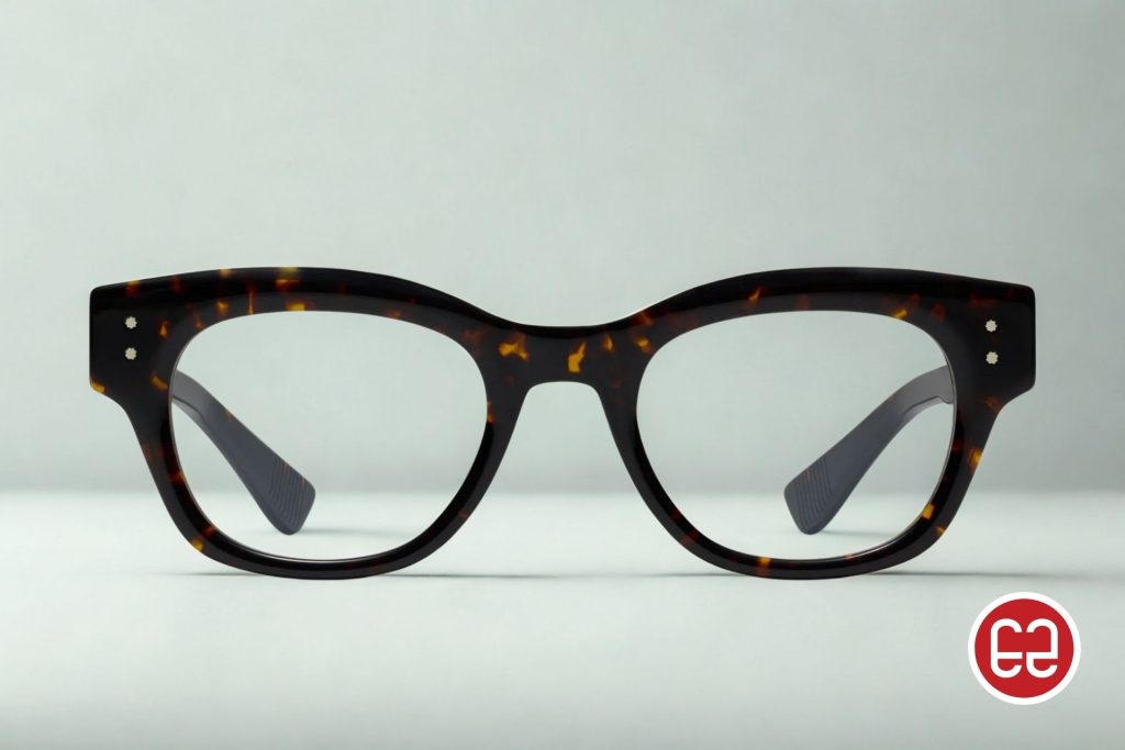 The Edit Room dark Havana glasses