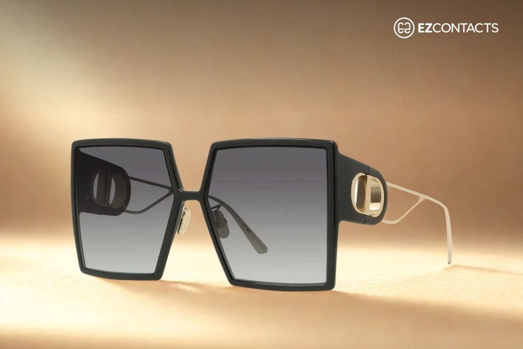 Dior CD40030U oversized square sunglasses