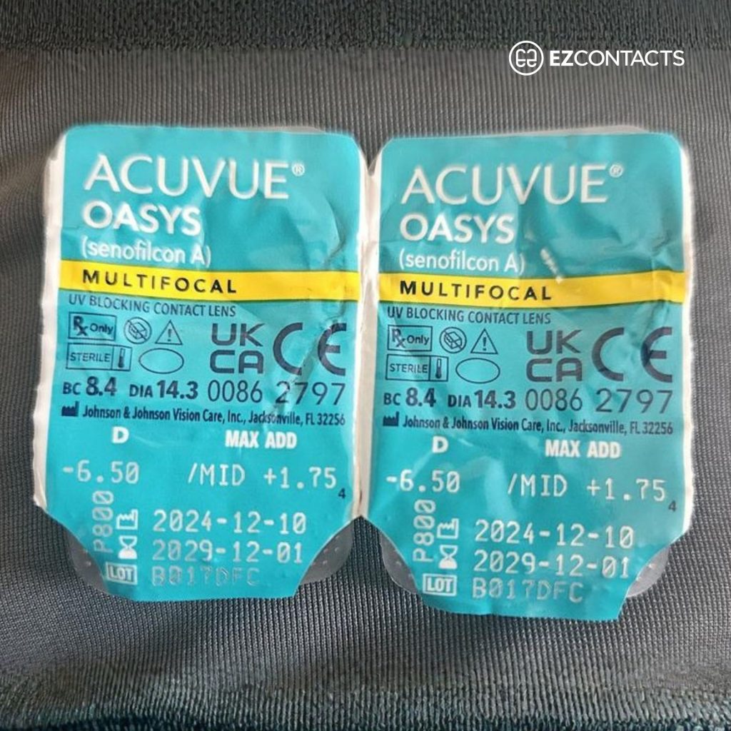 ACUVUE OASYS blister packs