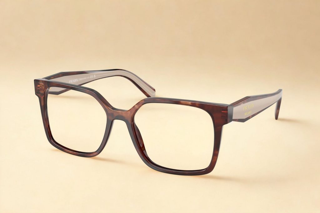 Prada PR B03V Havana glasses
