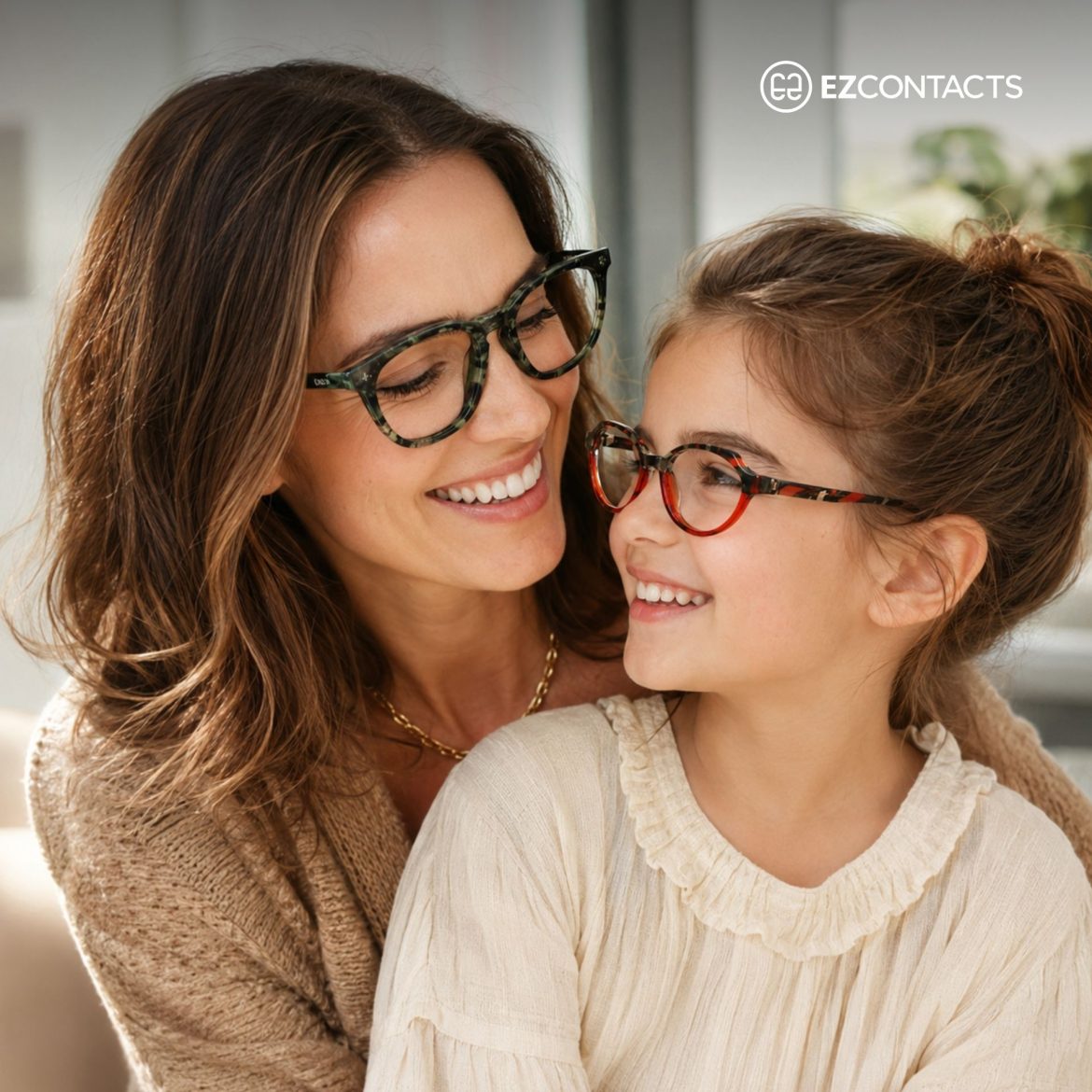 Woman and little girl wearing OGI Eyewear