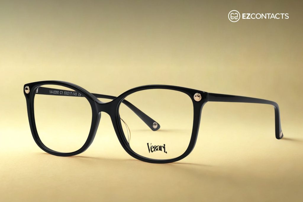 Vesari Saro black glasses