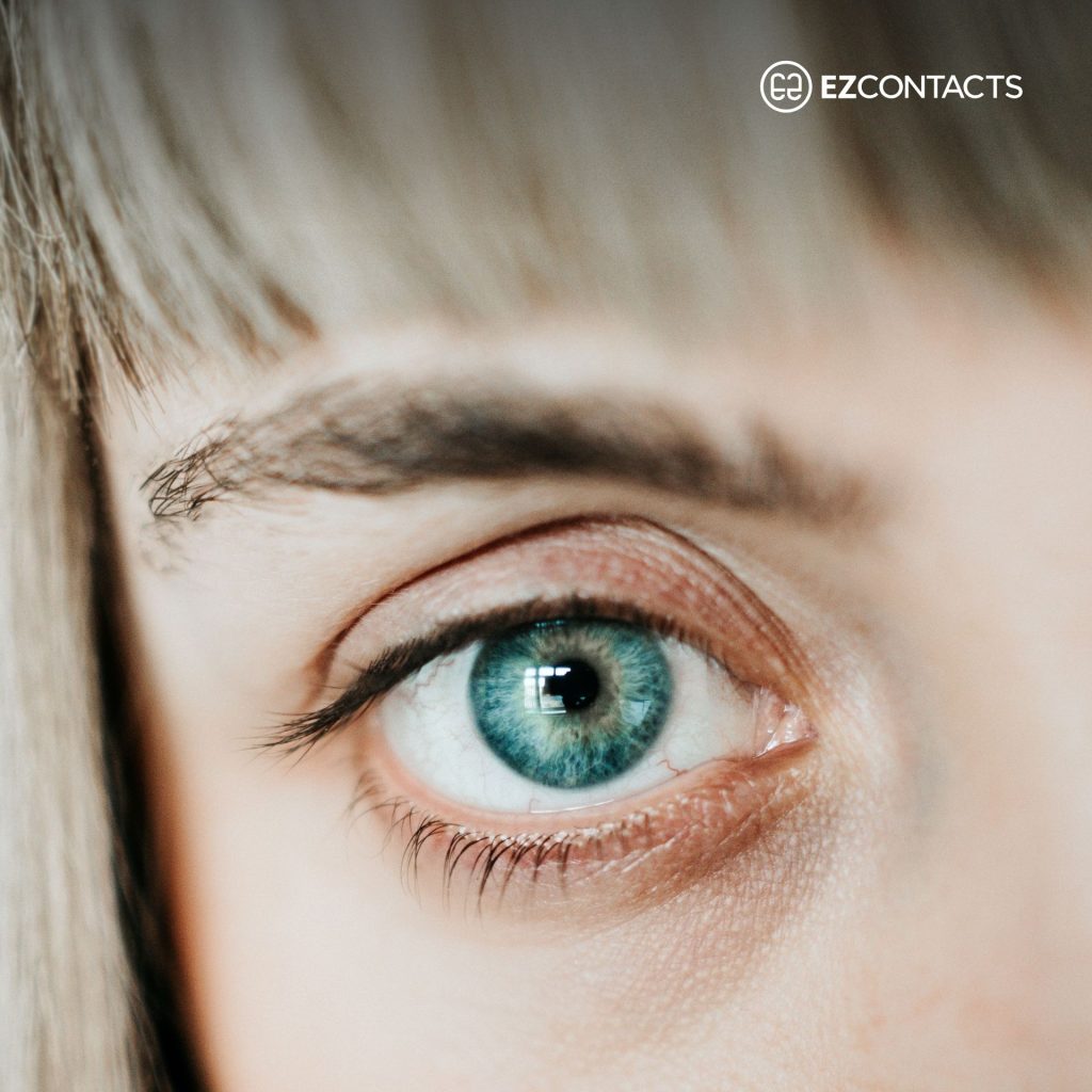 Close-up of a blue eye
