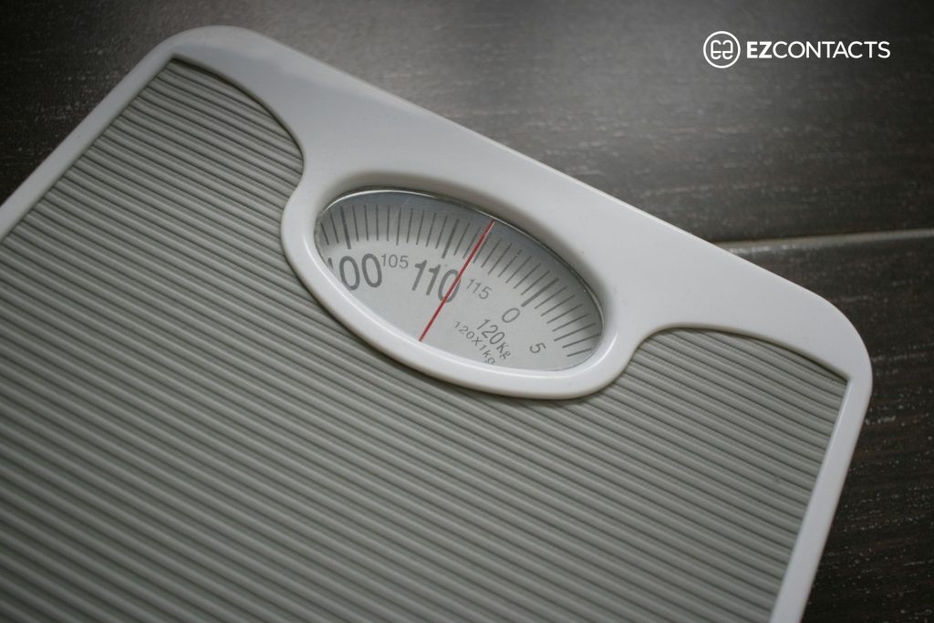 Close-up of a scale