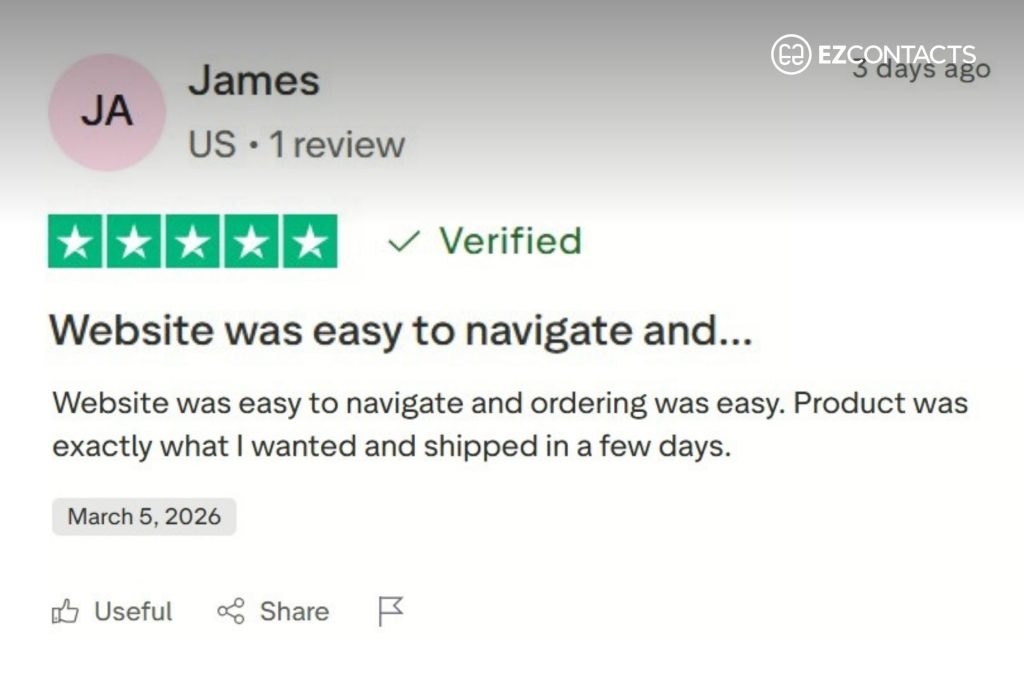 EZContacts review screenshot