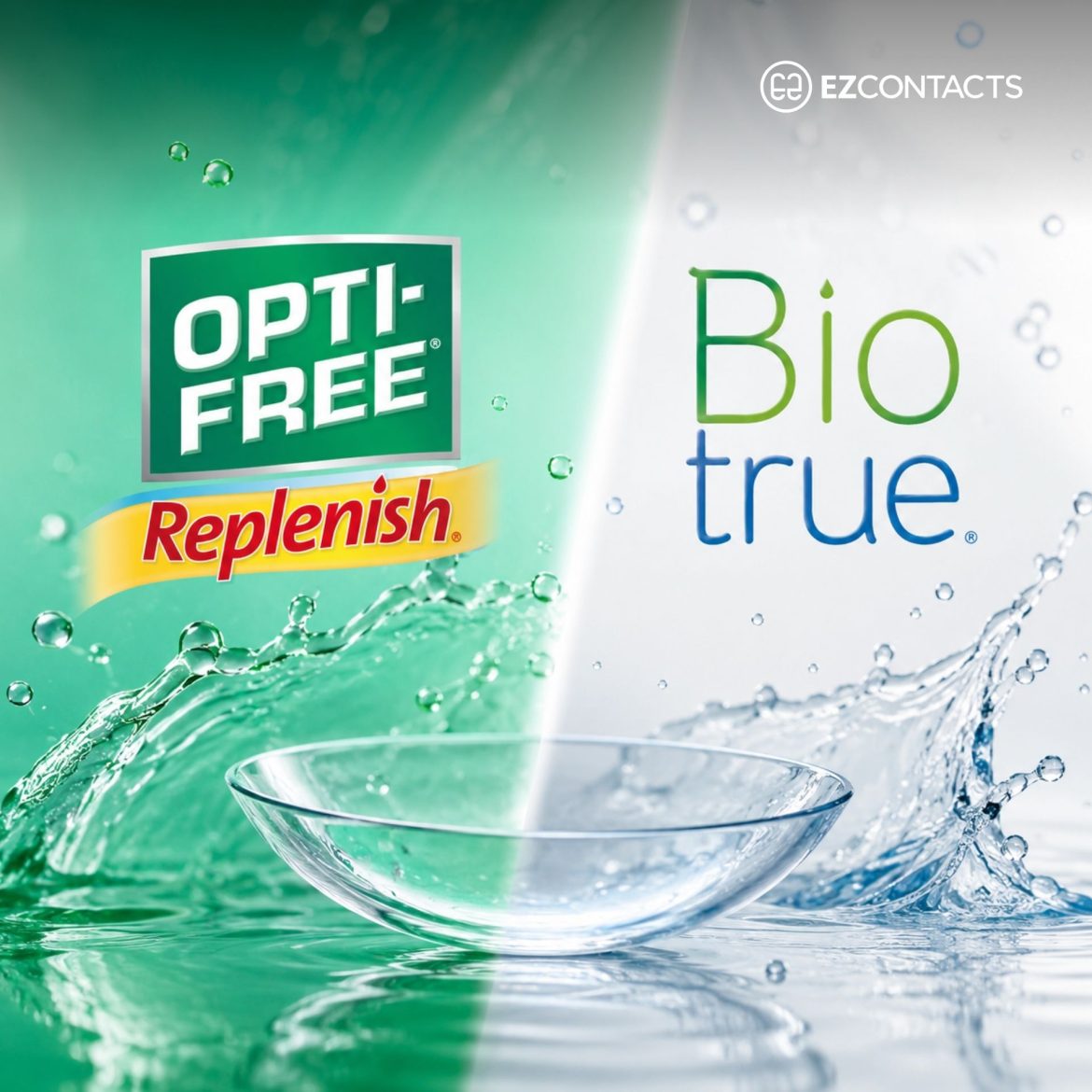 Opti-Free Replenish vs Biotrue