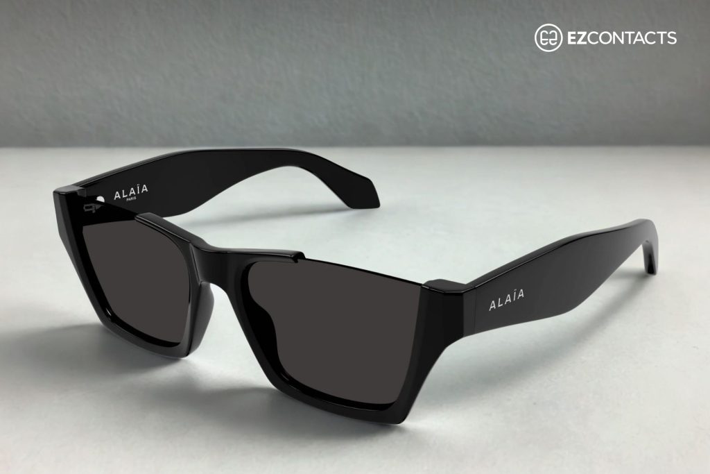 Azzedine AlaÏa AA0081S Sharp Cat-Eye Sunglasses