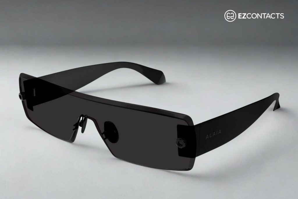 Azzedine AlaÏa AA0083S black sunglasses