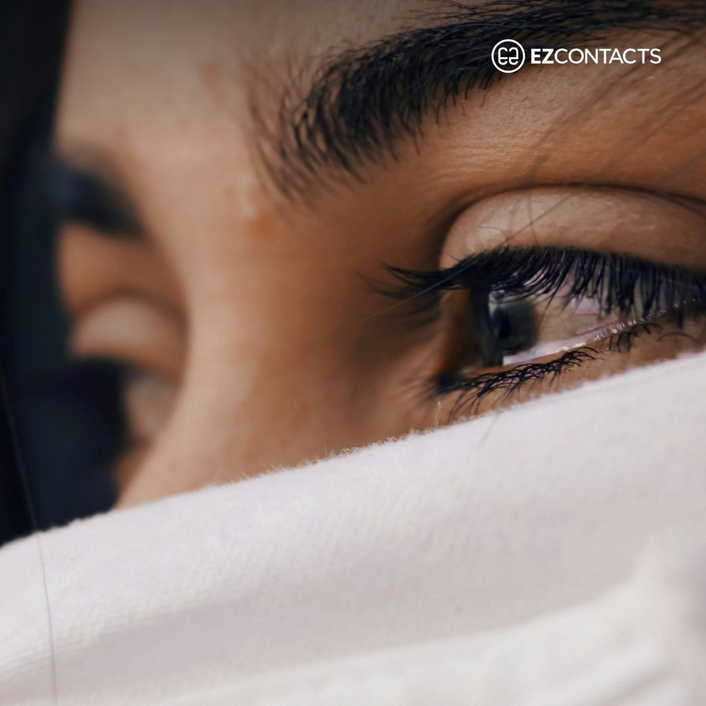Woman crying