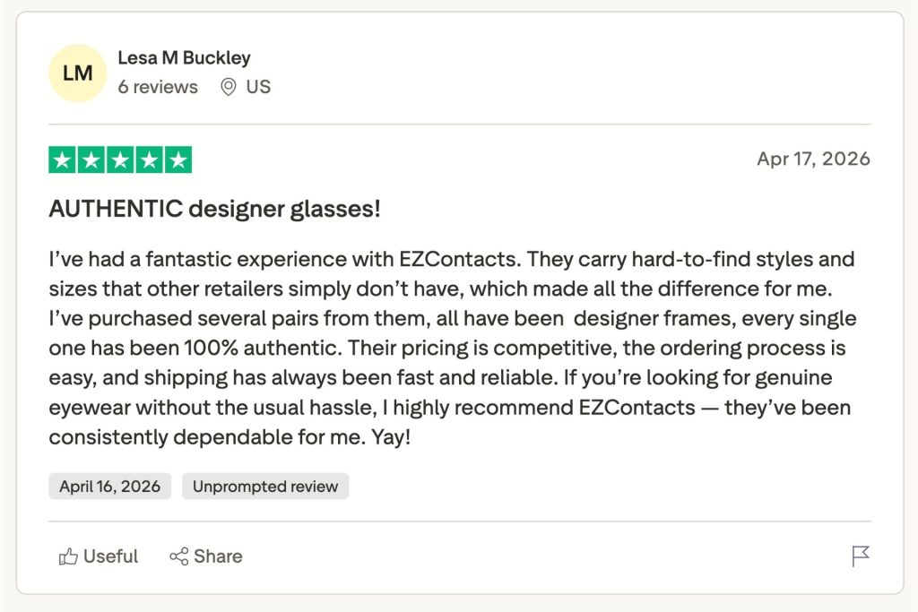 TrustPilot review