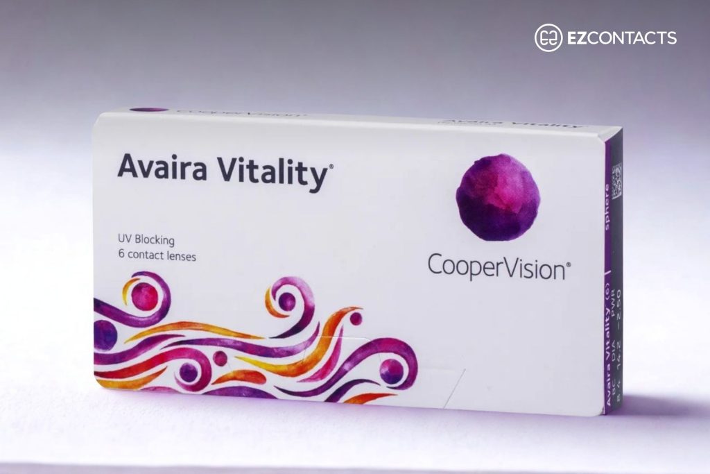 A Box of CooperVision’s Avaira Vitality Bi-Weekly Lenses