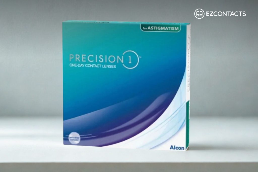 Box of Alcon’s Precision1 for Astigmatism Lenses