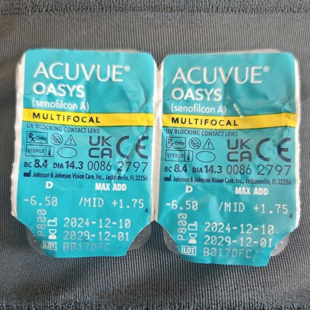 ACUVUE OASYS Multifocal contacts