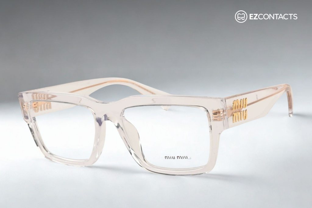 Miu Miu MU 02XV transparent glasses