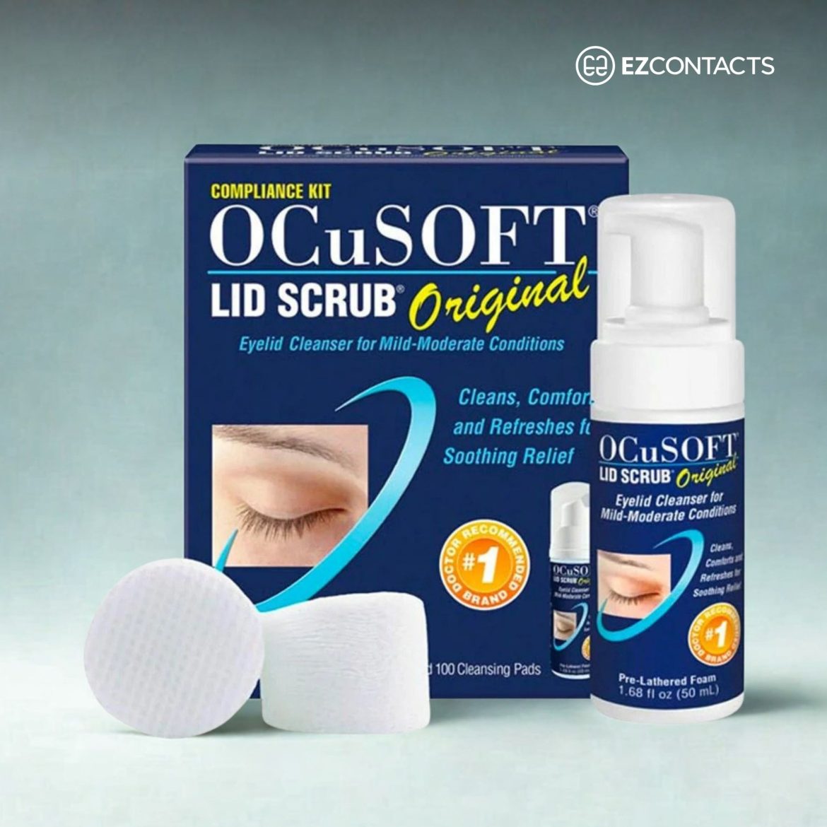 Box of OCuSOFT Lid Scrubs