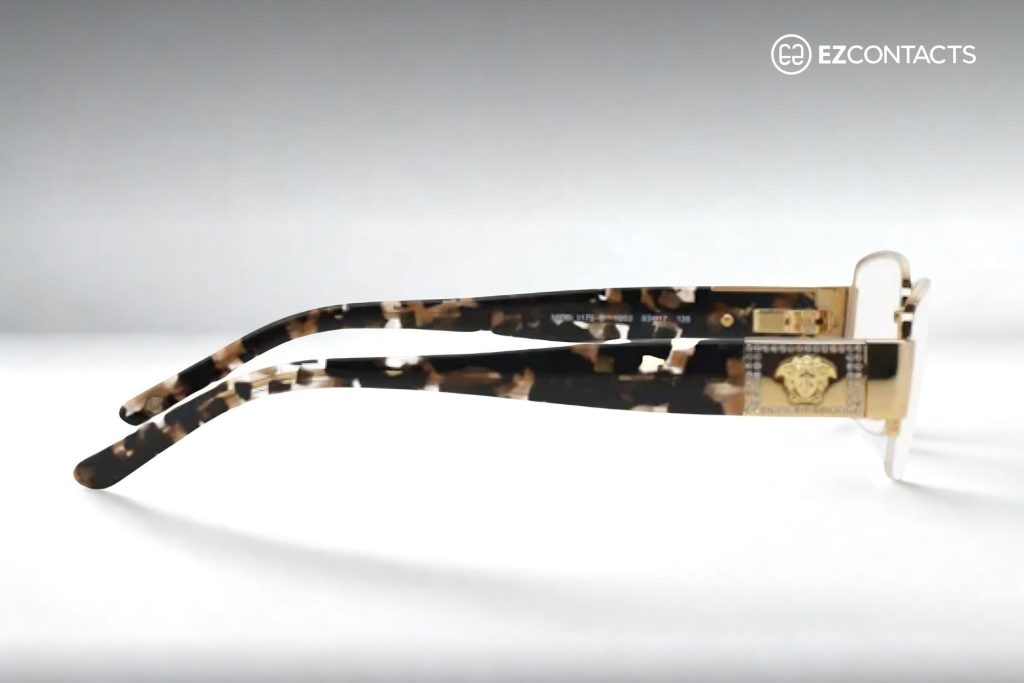 Versace VE1175B glasses seen from the side