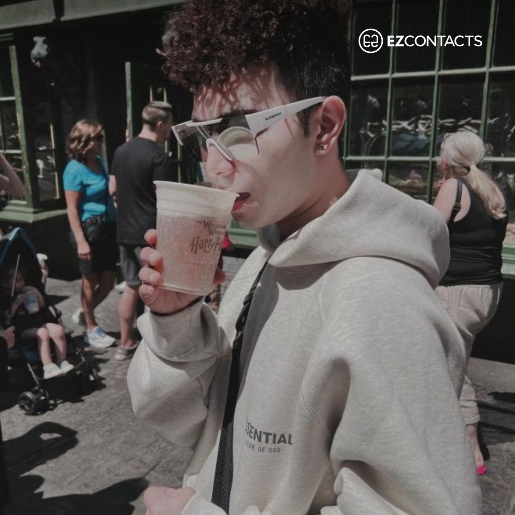 EZContacts Customer Wears Burberry BE4291 Sunglasses