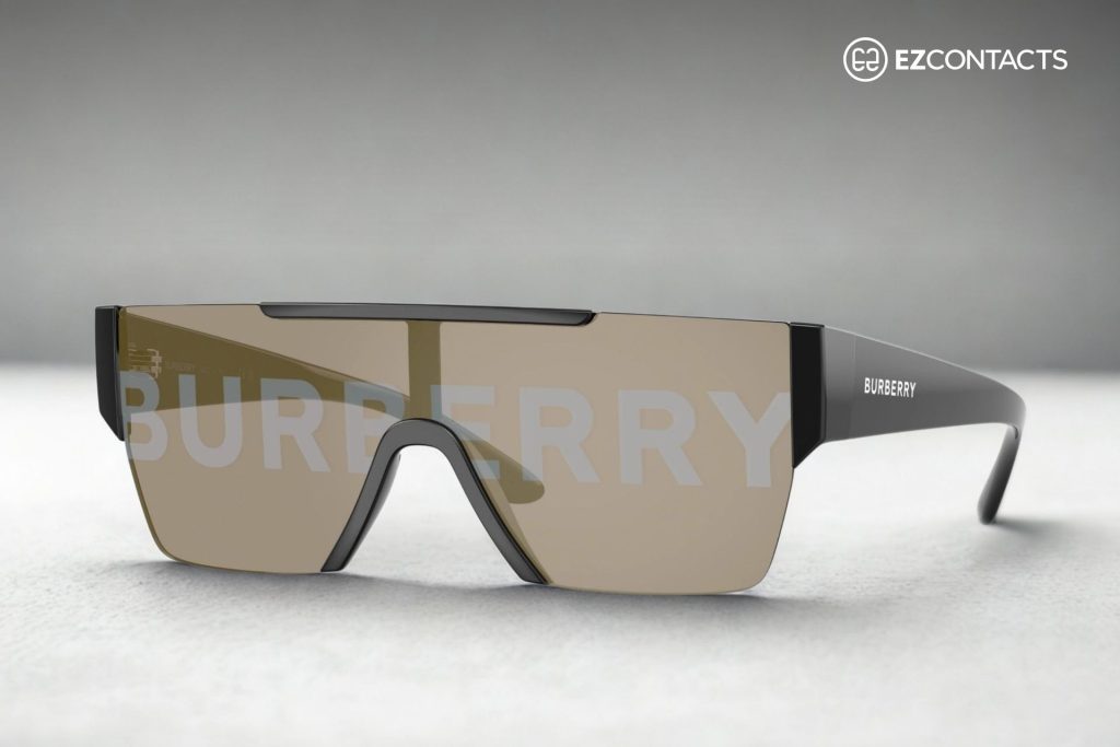 Burberry BE4291 sunglasses with black frames