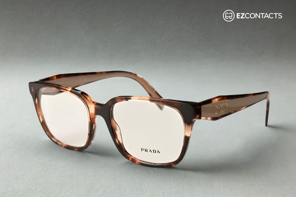 Prada PR 17ZV in Caramel Havana