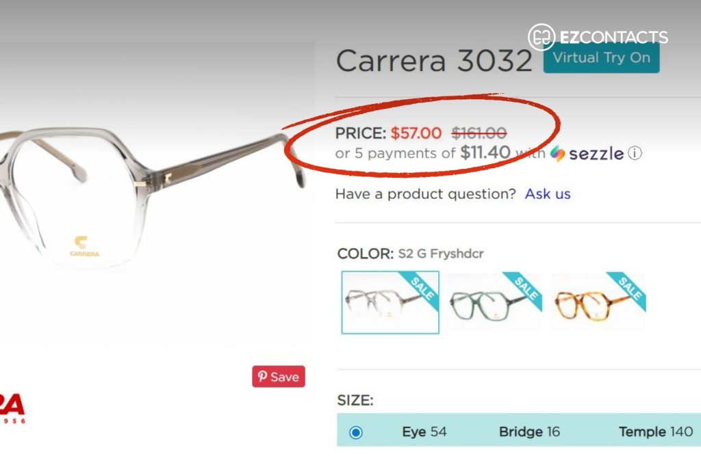 Carrera 3032 at Designer Frames Outlet