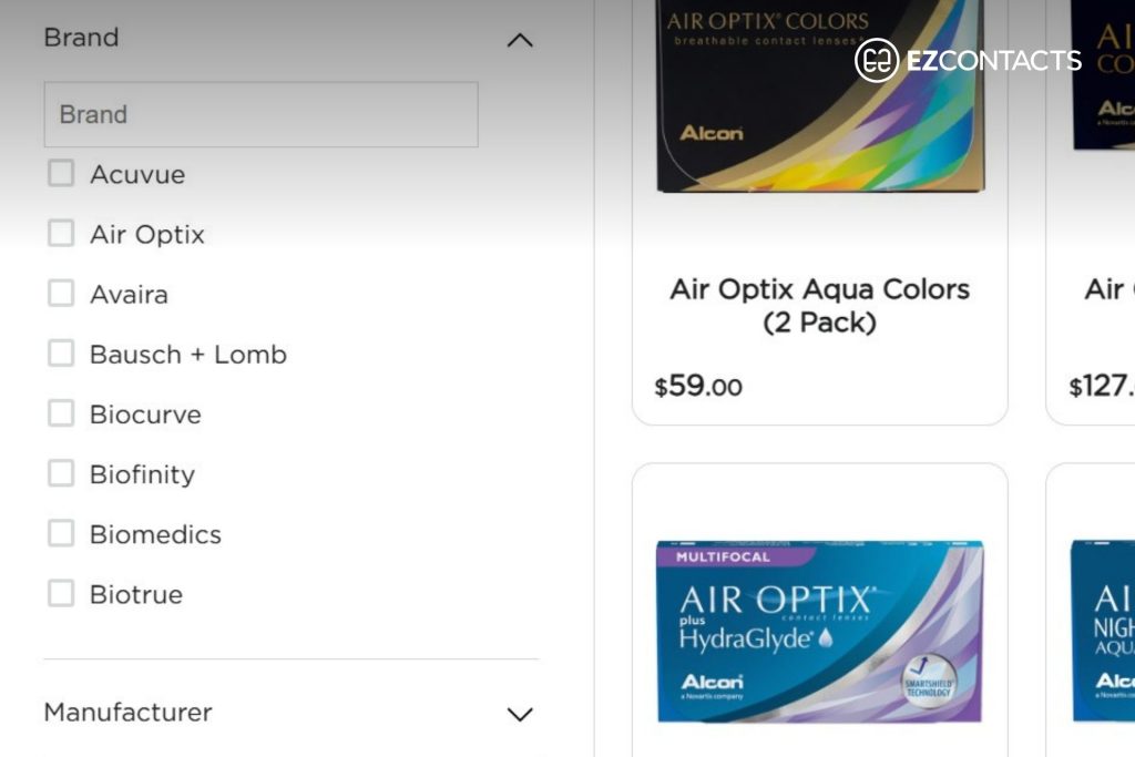 Designer Frames Outlet Contact Lenses