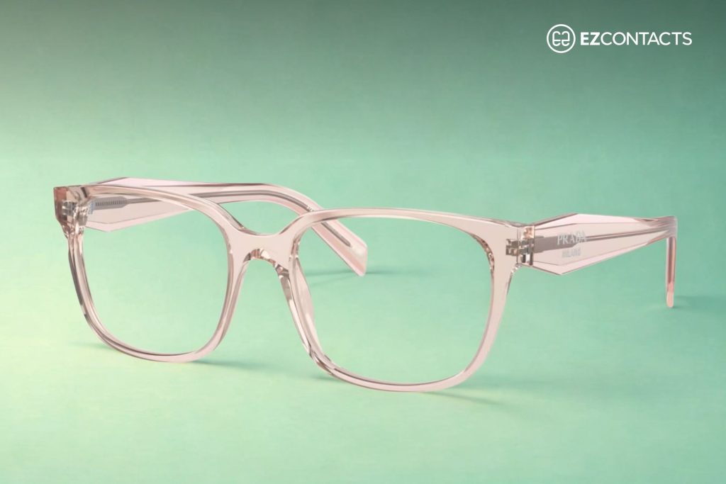 Prada PR 17ZV in Crystal Pink