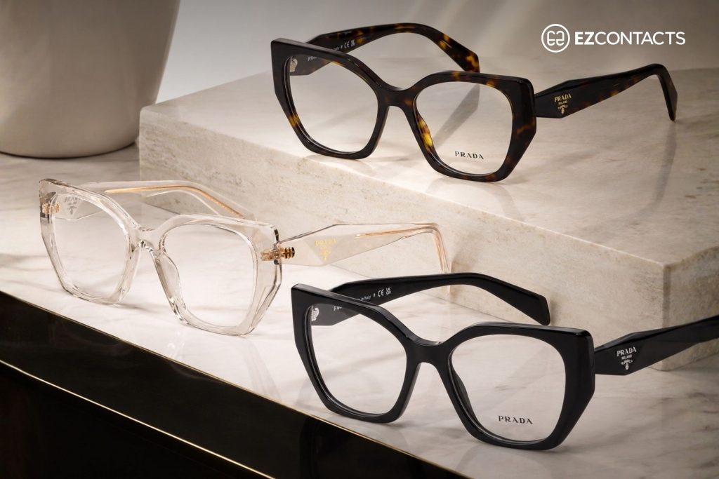 Prada PR 18WV glasses in different colors