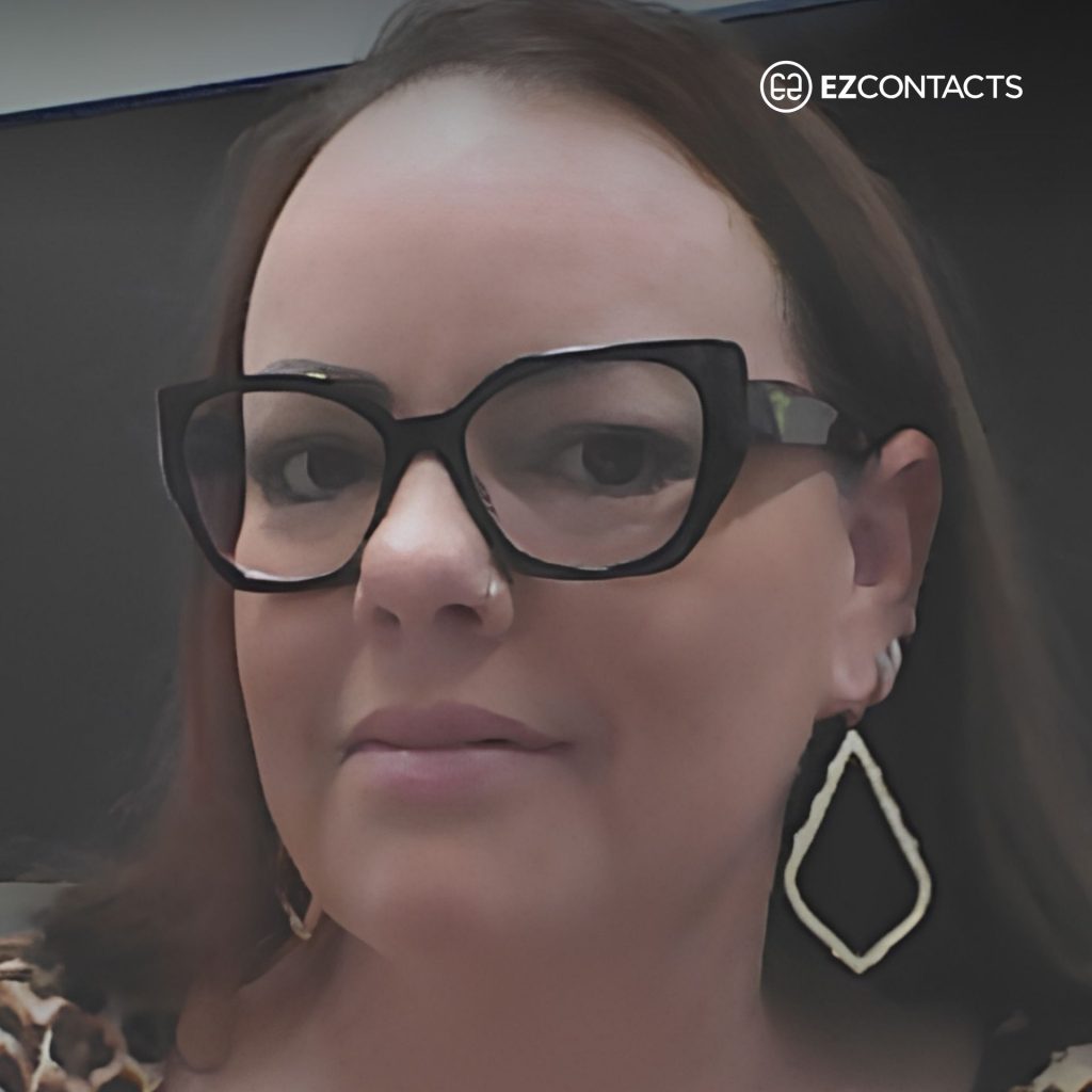 Customer Heidi Wearing Prada 18WV Glasses