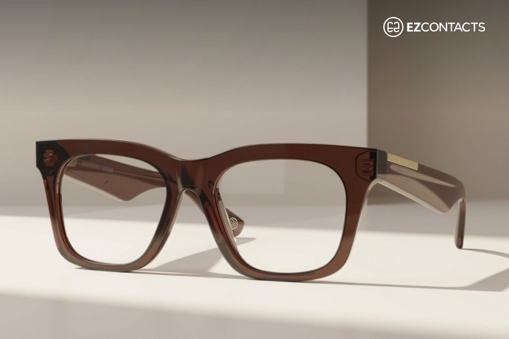 Burberry BE3407 Thick-Framed Glasses